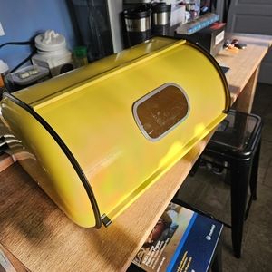 Bread Box - Retro Brighy Yellow